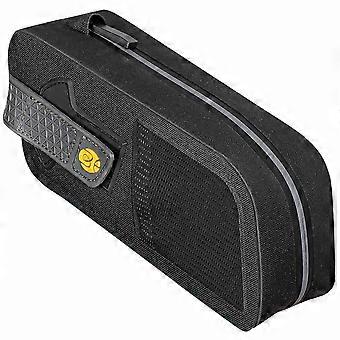 Reflective Bike Bag Multifunctional Storage Bag for Riding 2Pcs Black
