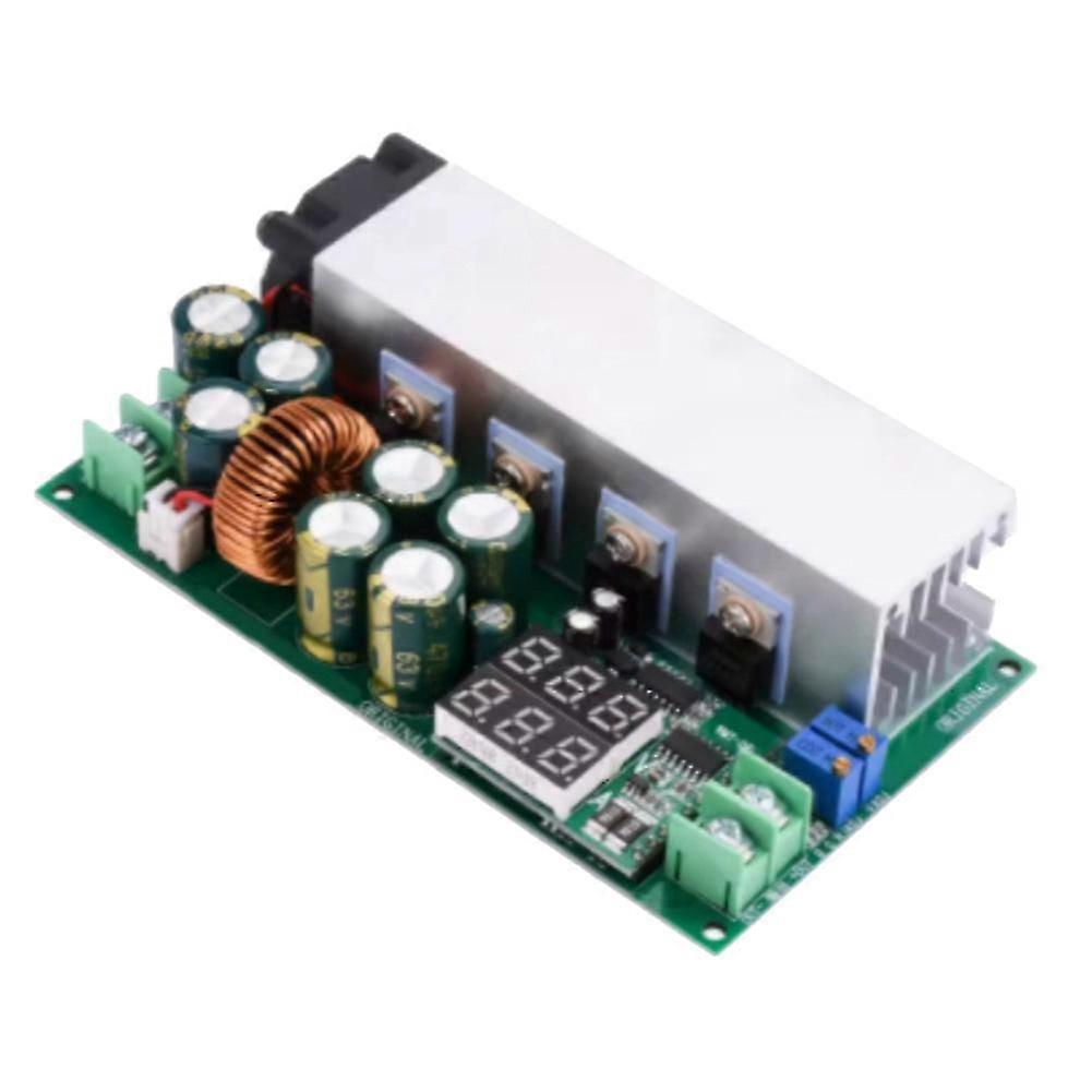 DC12-80V 20A Step-Down Power Module Current Constant Voltage Current Display 600W Buck Converter Module