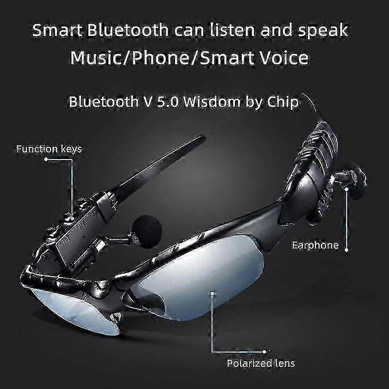 Tooth Glasses 5.0 Wireless Tooth Et Call