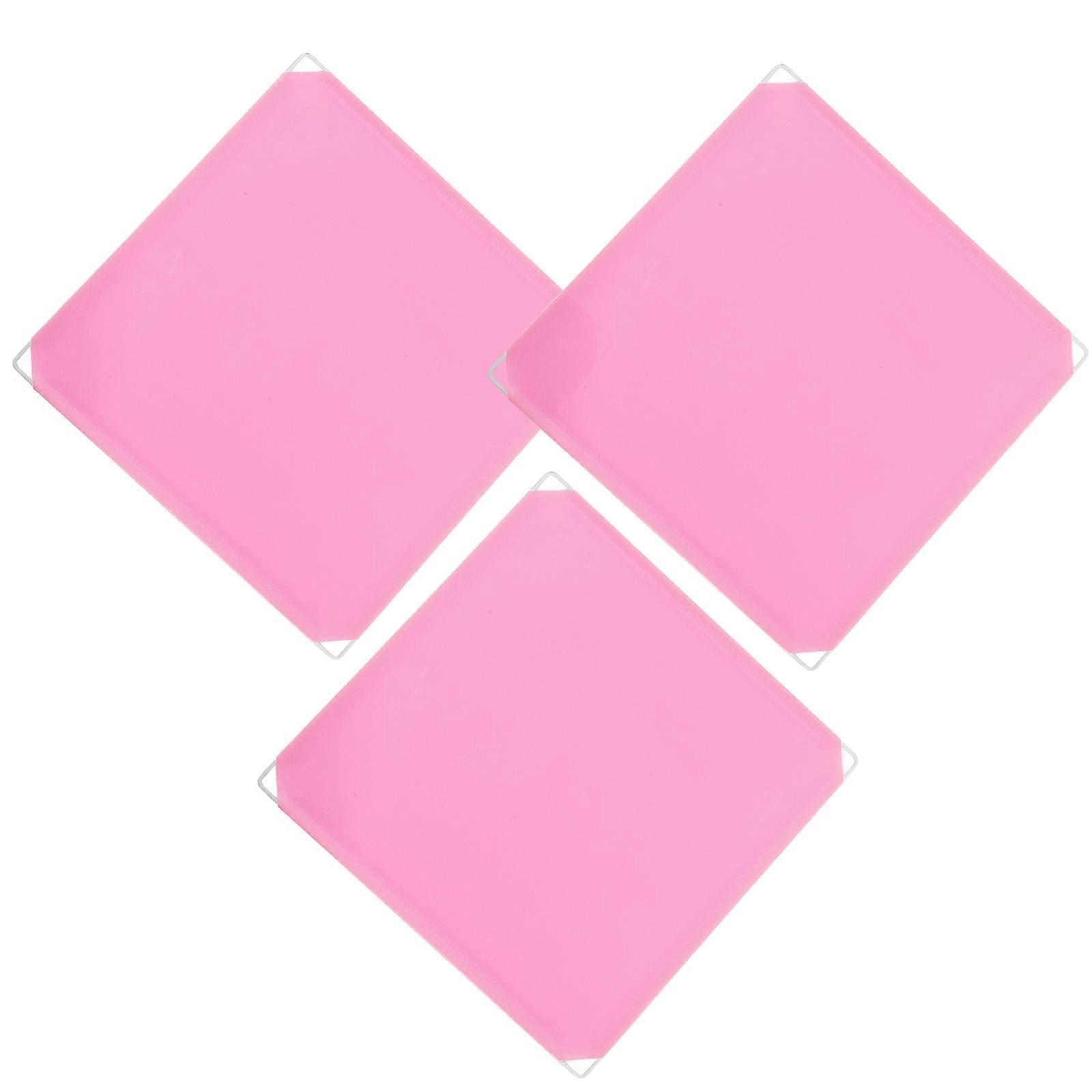Cat Litter Box Enclosure Cat Litter Box Splash Guard Function 3Pcs Reusable
