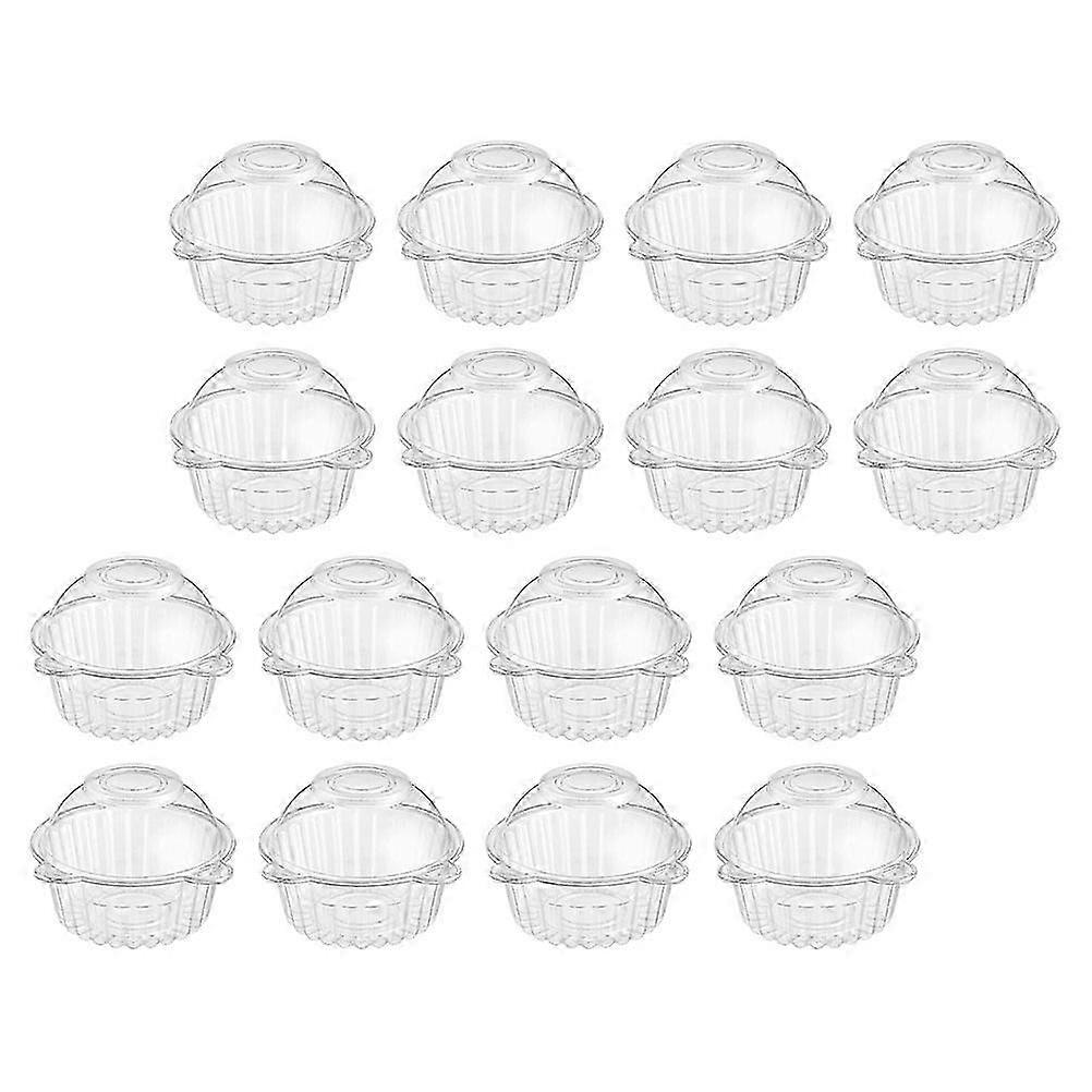 Transparent Cake Box Cake Holder compatible with Storage Use 50Pcs Practical Carrier
