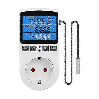 Optischer digitaler Temperaturregler mit Sensor für Reptilieninkubatoren, EU-Stecker SZ