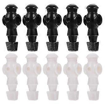 Z7 10Pcs Football Machine Player Foosball Machine Football Man Table Soccer Players Replacement Parts