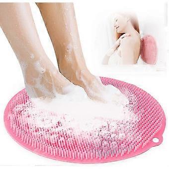 2026 upgraded version of shower mat with suction cup, sliding suction cup for shower mat, rear washer for shower mat-jdy