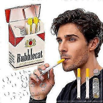 Stress Reducing Fake Cigarette Bubble Blower with Mini Bubble Sticks Ideal Relaxation Accessory Birthday Christmas Party Gift for Both Men Women_ynal