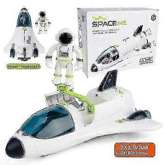 Space Rocket Toy Astronaut Spaceship Toy Kids Early Education Toy Birthday Gift For Boys Girls HheJ1