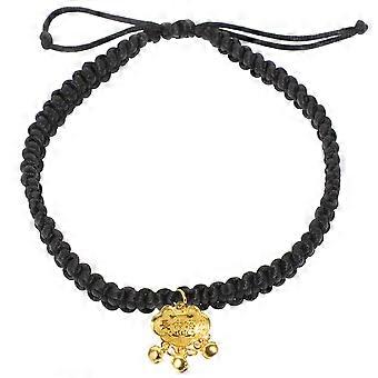 Cat Dog Collar Gold Lock Pet Collar with Bell for Pet Use Black