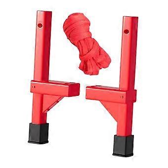 Cosplay Wooden Stilts Costume Play Props with Strap Versatile Solid Wood Stilt
