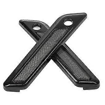 Saddle Bag Hinge Latch Covers compatible with Harley Touring Electra Road Street Glide 14-23