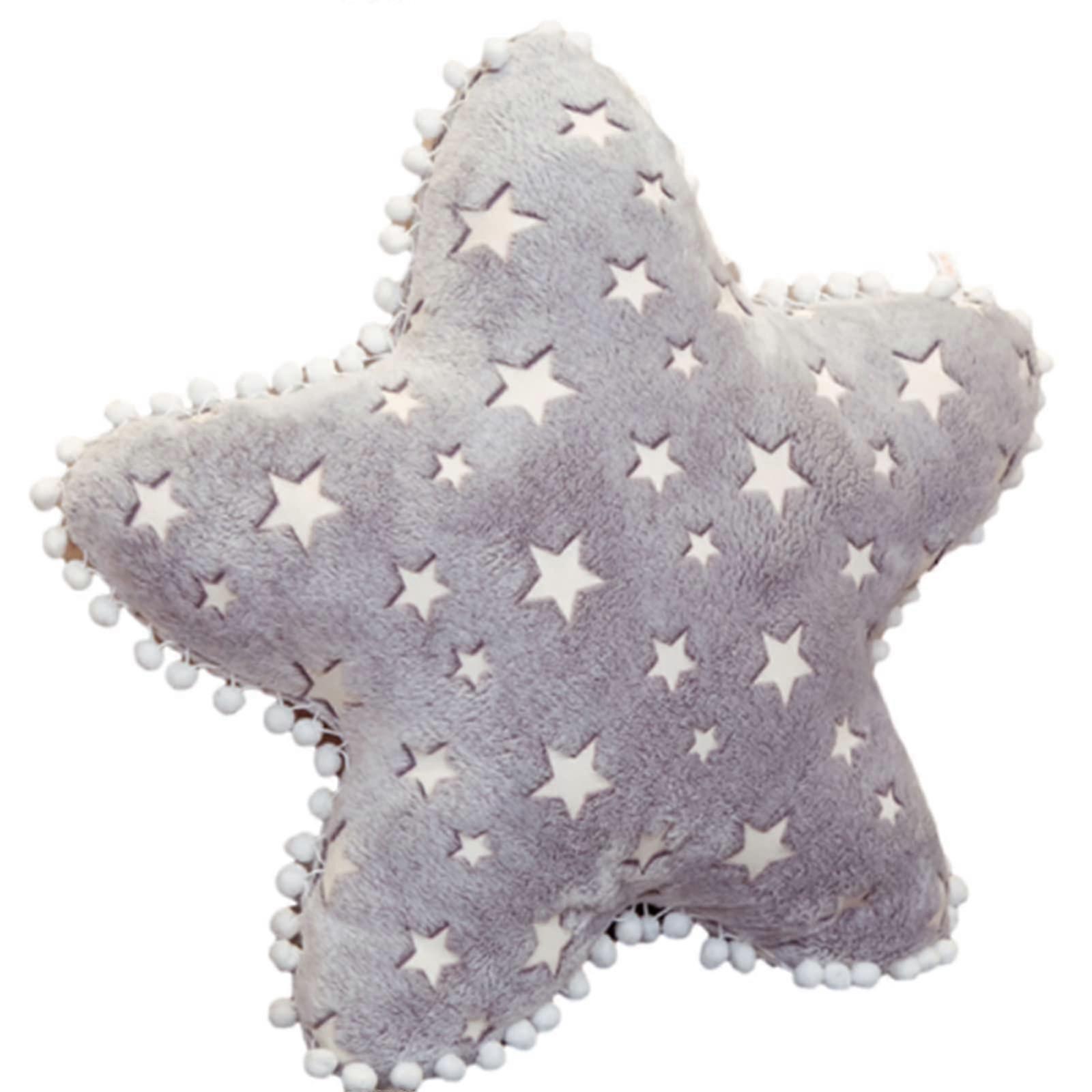 Soft Glowing Celestial Cloud Pillow
