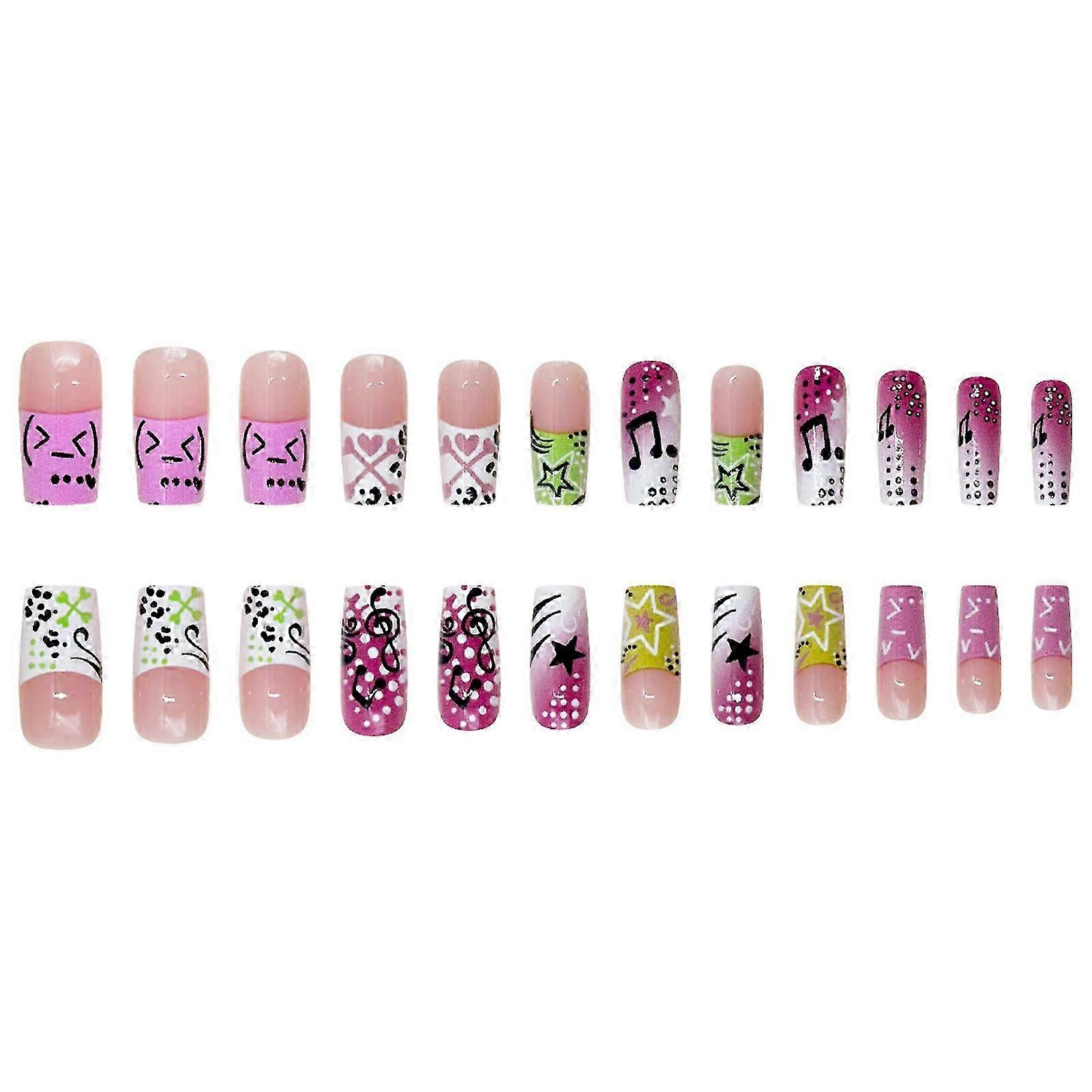 24pc Flexible Resin Nail Kit