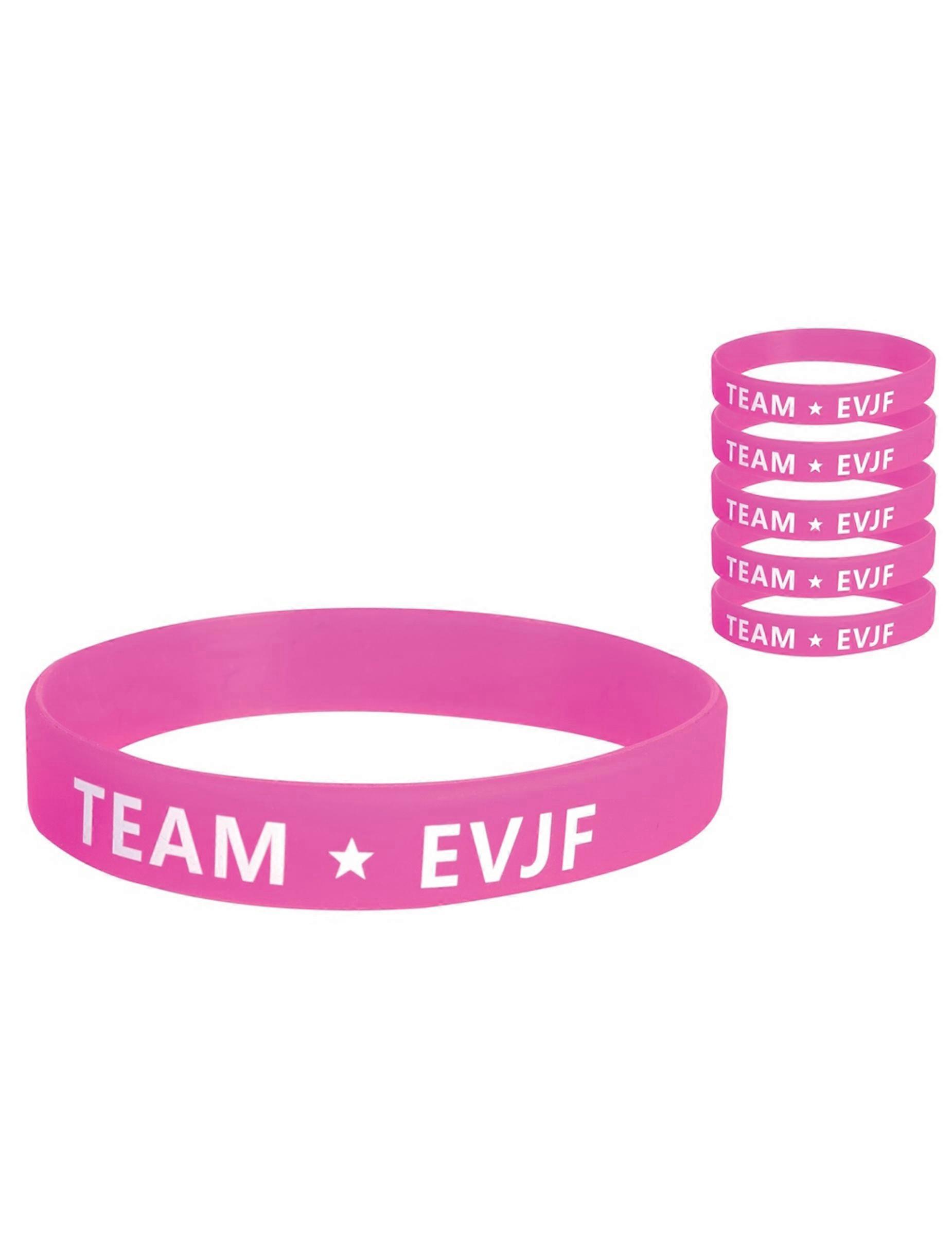 6 Team EVJF Bracelets