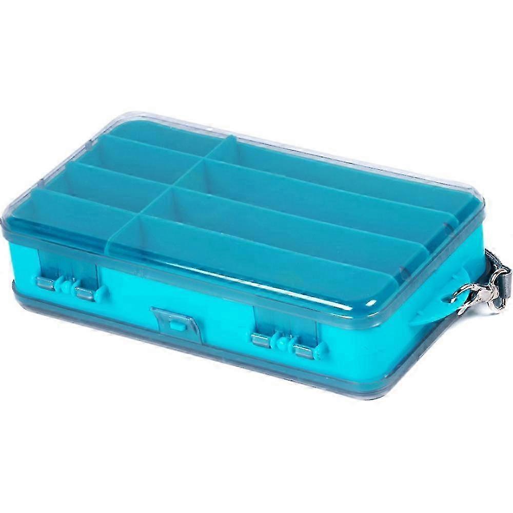 Compact Dual-Compartment Tackle Box