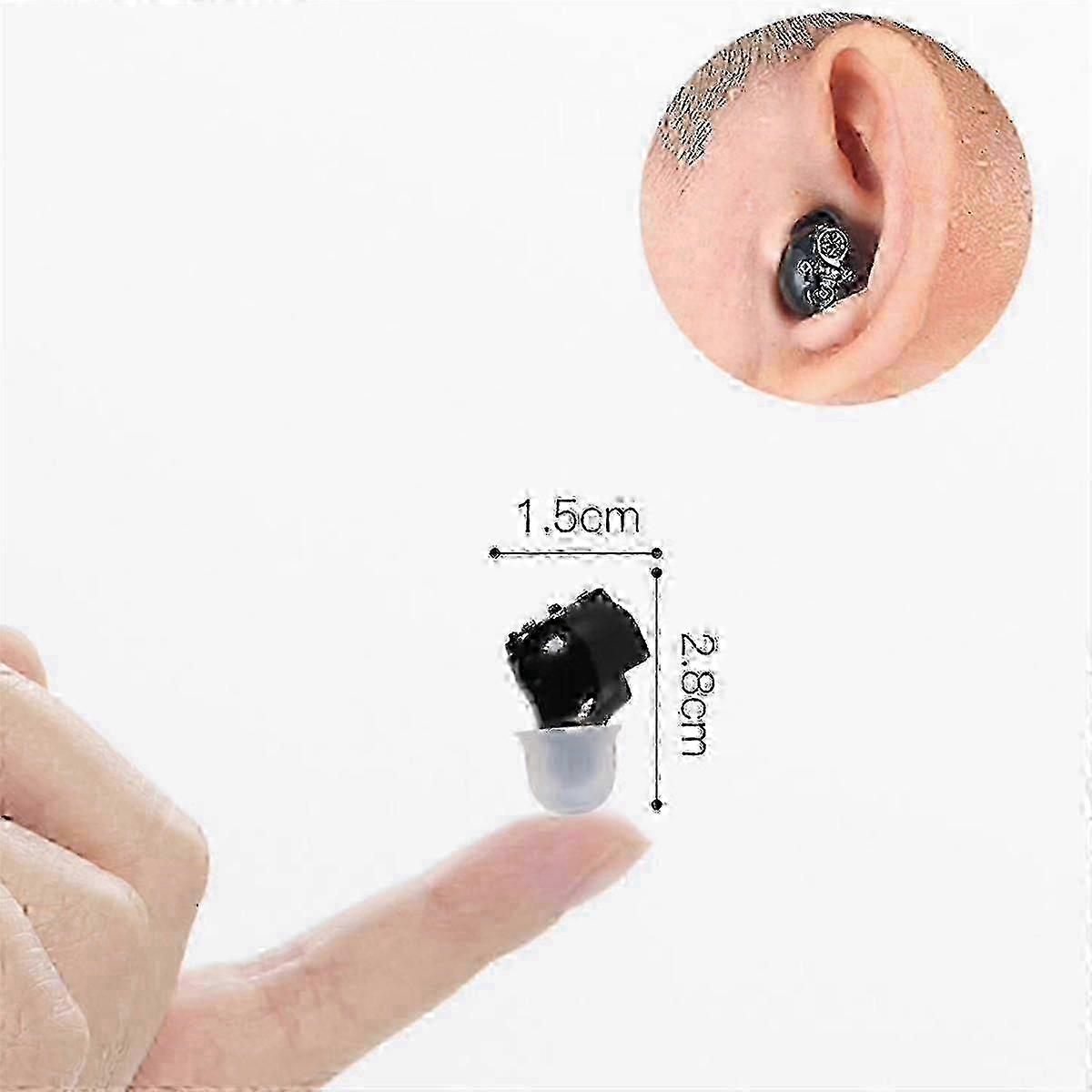 In-Ear Rechargeable Hearing Aid With 5-Level Control
