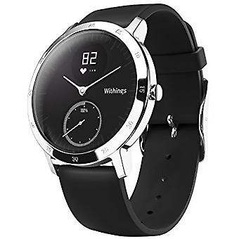 Withings steel hr Watch for Unisex Quartz Analog with Silicone Bracelet HWA03_15