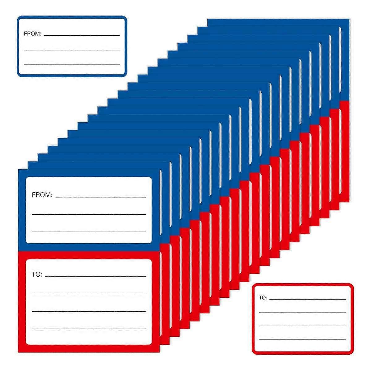 Versatile Blank Address Labels Strong Adhesion Easy Writing