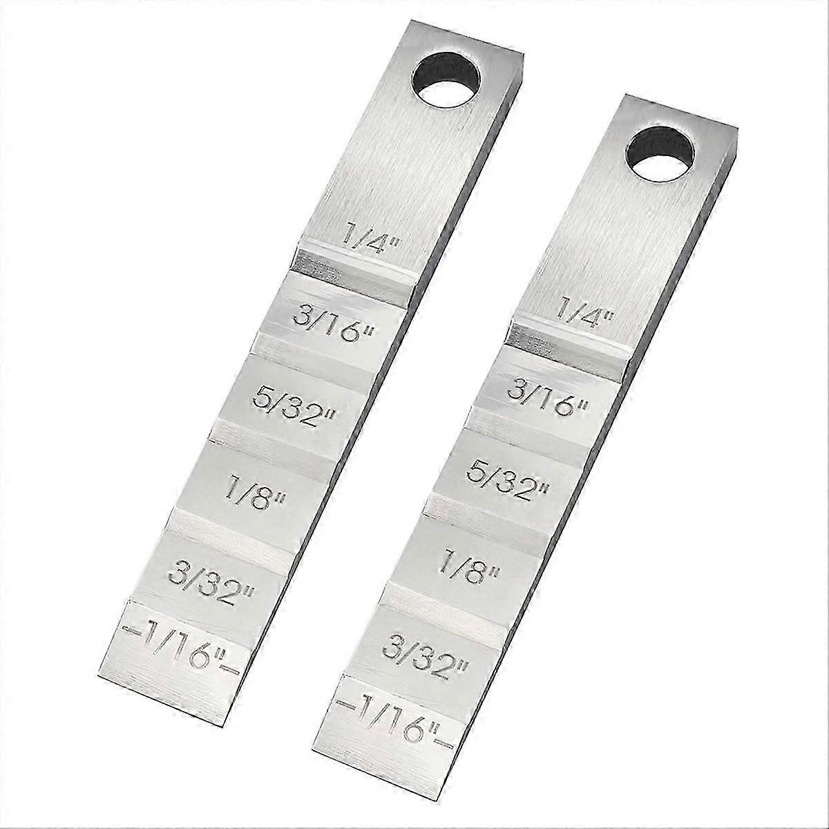 Pipefitter tools,2130 Small Pipe Spacer Wedge Stepped Guage