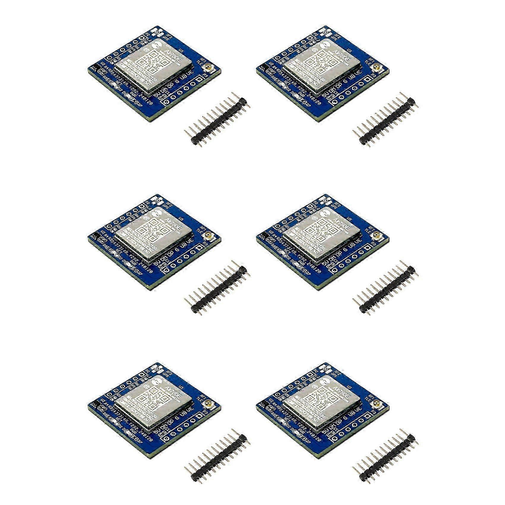 6X 4G Module Luat Air780E Full Netcom Module Mini IoT Serial Communication Data Transmission DTU Multifunction Module-SNNGV