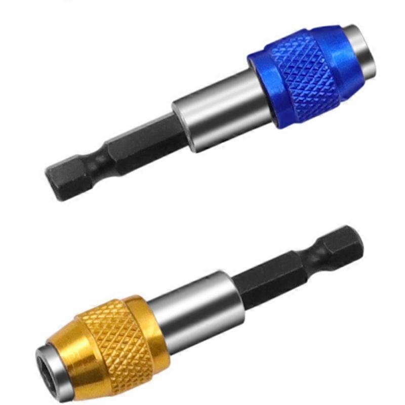 Universal Screwdriver Bit Holder 1/4 Inch Hex Shank Power Drill Bits Tool