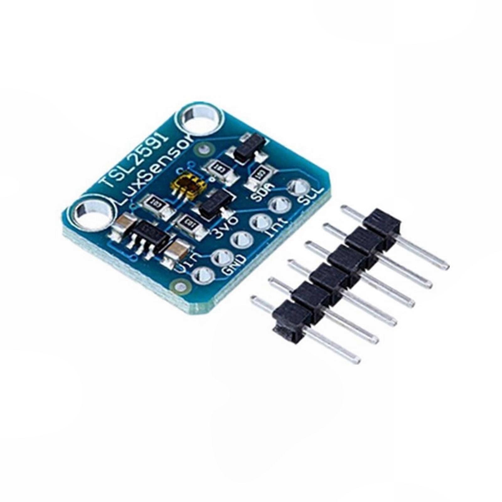 TSL2591 Digital Light Sensor Development Module, High Dynamic Range, Full Spectrum Detection, 3.3V-5V Replacement Module