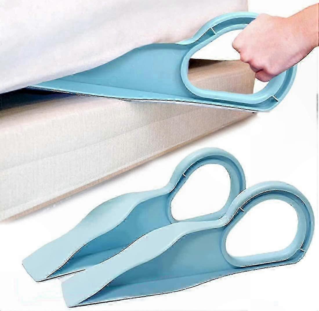 Mattress Wedge Elevator 2 Pack, Ergonomic Bed Riser for Head Elevation and Sleep Position Adjustment