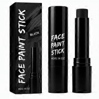 2pcs Body painting Stick (Black), Natural Color, Smooth Texture, Gentle and Skin-friendly