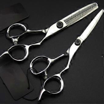 Professional Barber Hair Cutting Scissors 6 Inch Stainless Steel Ultra Sharp Shears for Salon and Home Use
