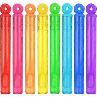 32-Pack 8 Color Mini Bubble Wands Assorted Party Favors Kids Toys, Bath Time, Summer Outdoor Gifts for Girls Boys-brnv