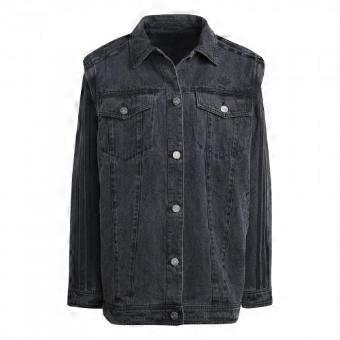 Adidas Womens/Ladies Originals 3 Stripes Denim Oversized Overshirt
