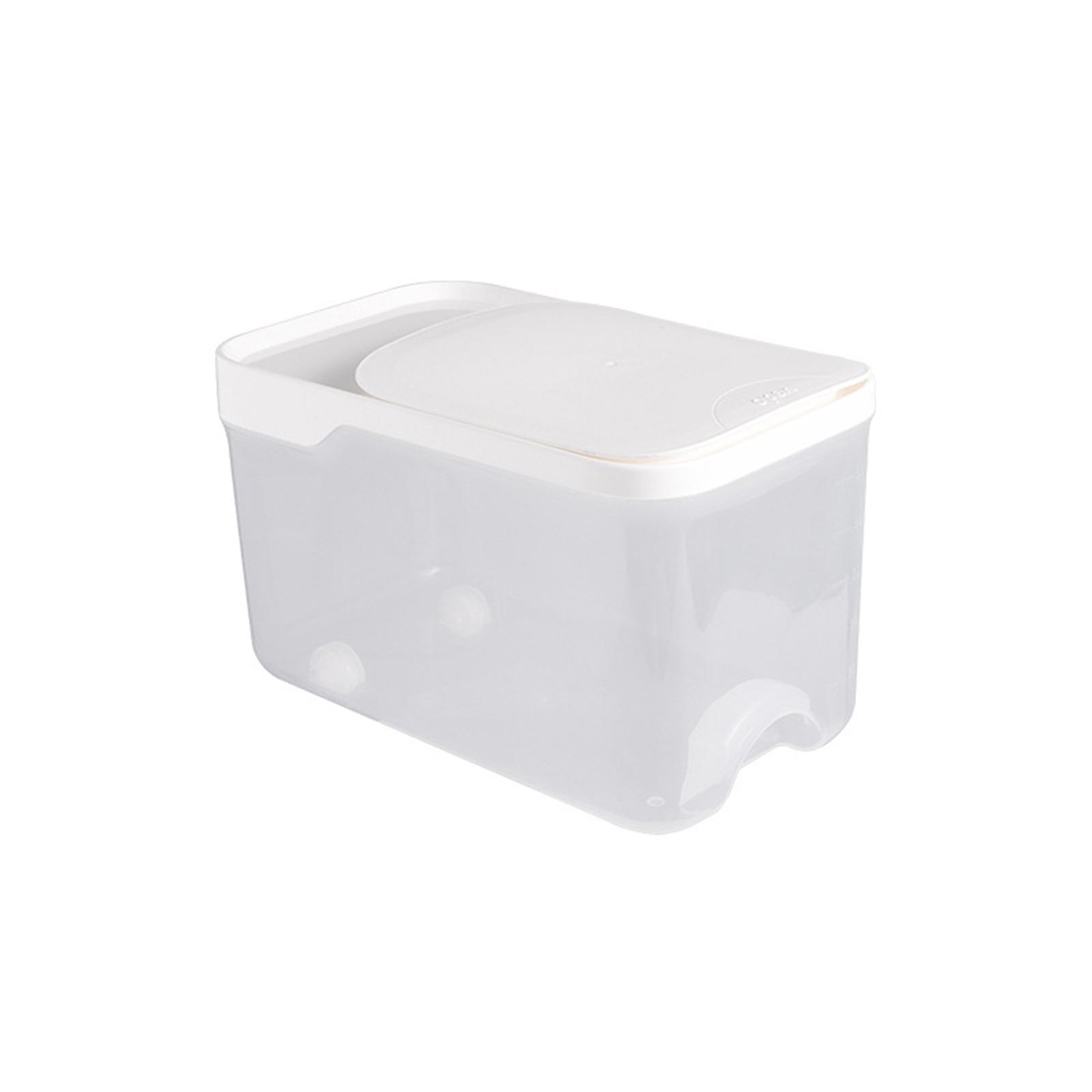 Rice Storage Box Dry Food Containers Dispenser Large Capacity Cereal Containers