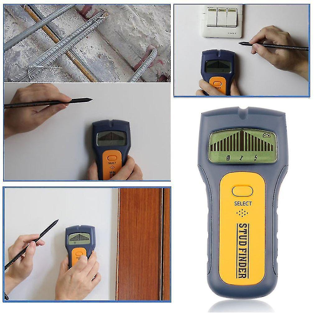 Professional 3 In 1 Stud Finder Portable Size Handheld Metal Wood Detectors
