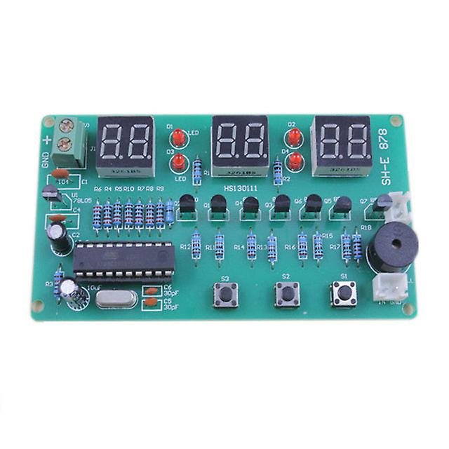 Dc 5-12v Digital Electronic Clock Diy Kit 6 Digit Electronic Parts Led Digital Timer Module For Alarm Countdown Clock Stopwatch
