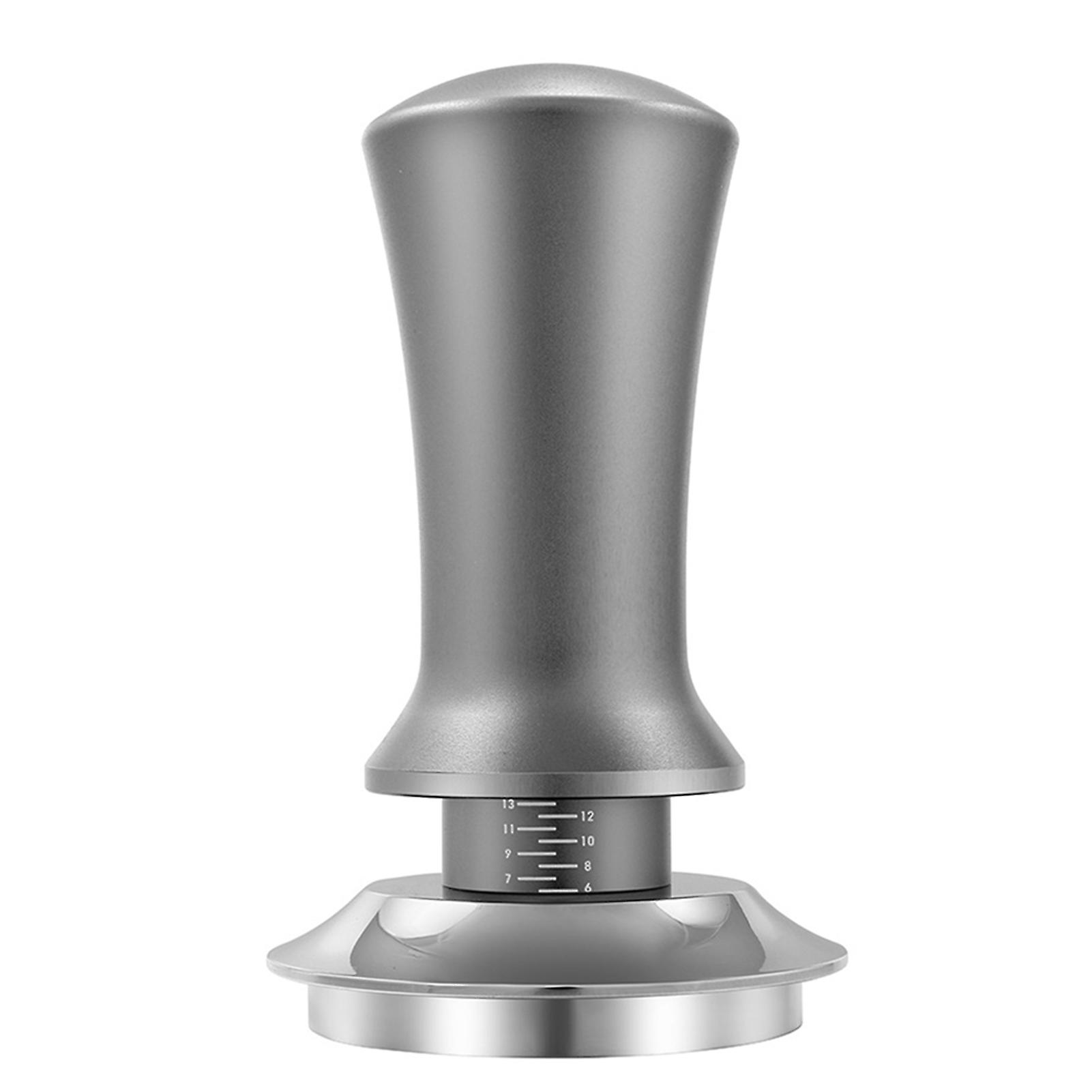 51/53/58mm Coffee Tamper Adjustables Depth with Scale Coffee Powder Press Springs Calibrated Tamping Coffee Tamping Tool