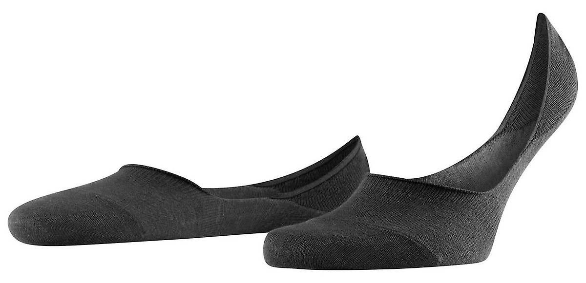Falke Step Medium Cut No Show Socks - Black