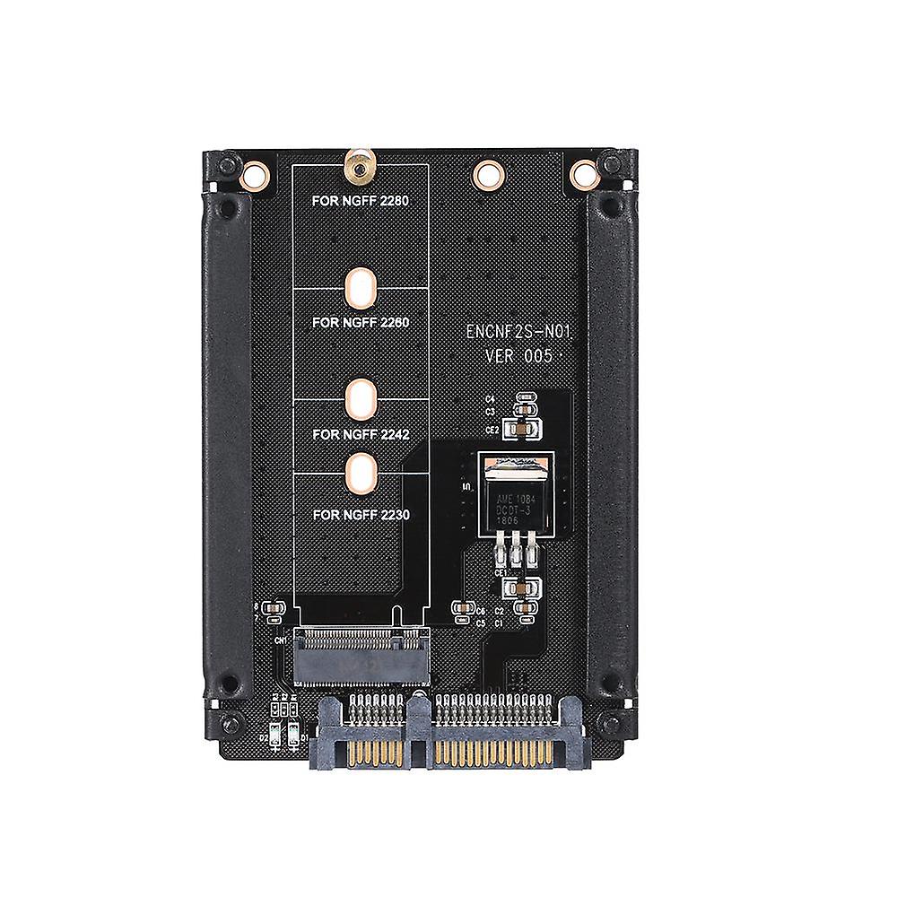 NGFF to SATA Adapter Card M.2 KEY BM SSD SATA3.0 Converter Support Model 2230 2242 2260 2280