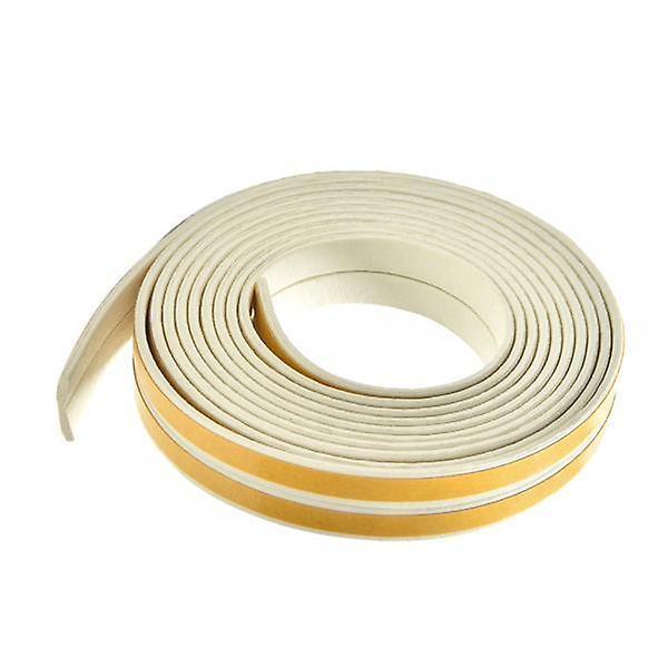 2x5m Foam Self Adhesive Window Door Excluder Seal Strip Tape I 9x2mm White