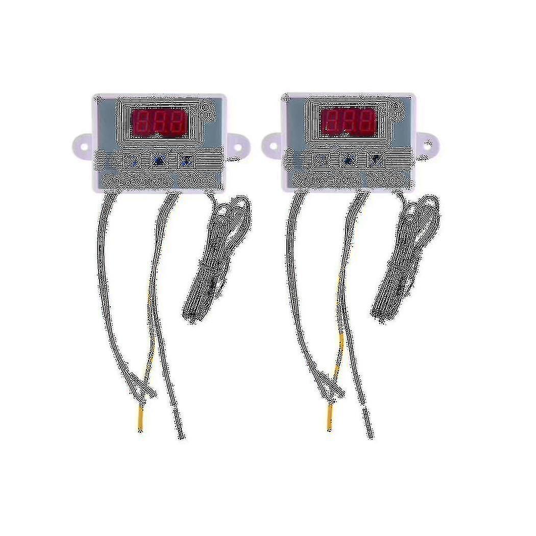 2buc W3002 Digital Temperature Controller Microcomputer Termostat termoreglare căldură rece temper