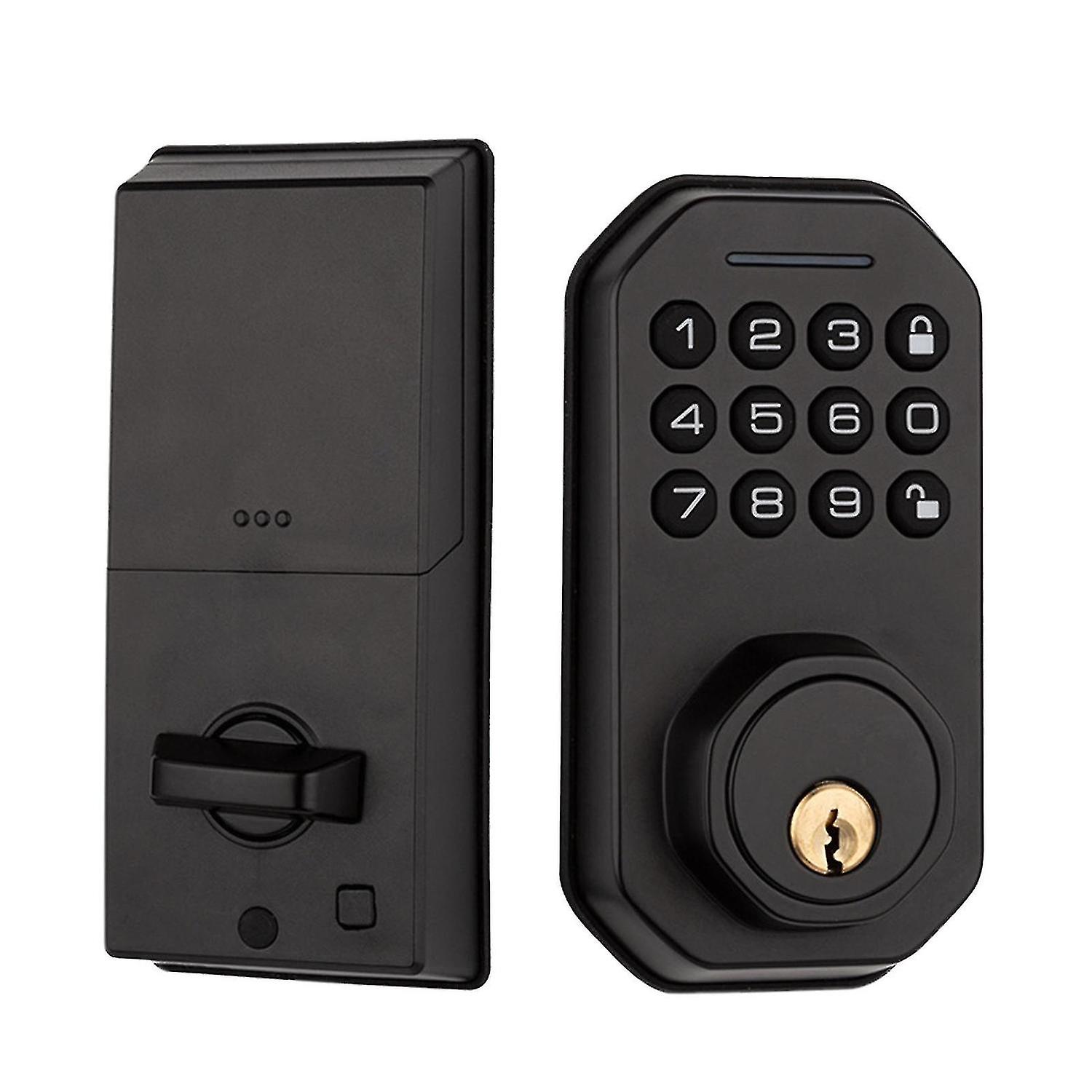 Keyless Entry Door Lock With Keypad High Securitys Design Front Door Lock