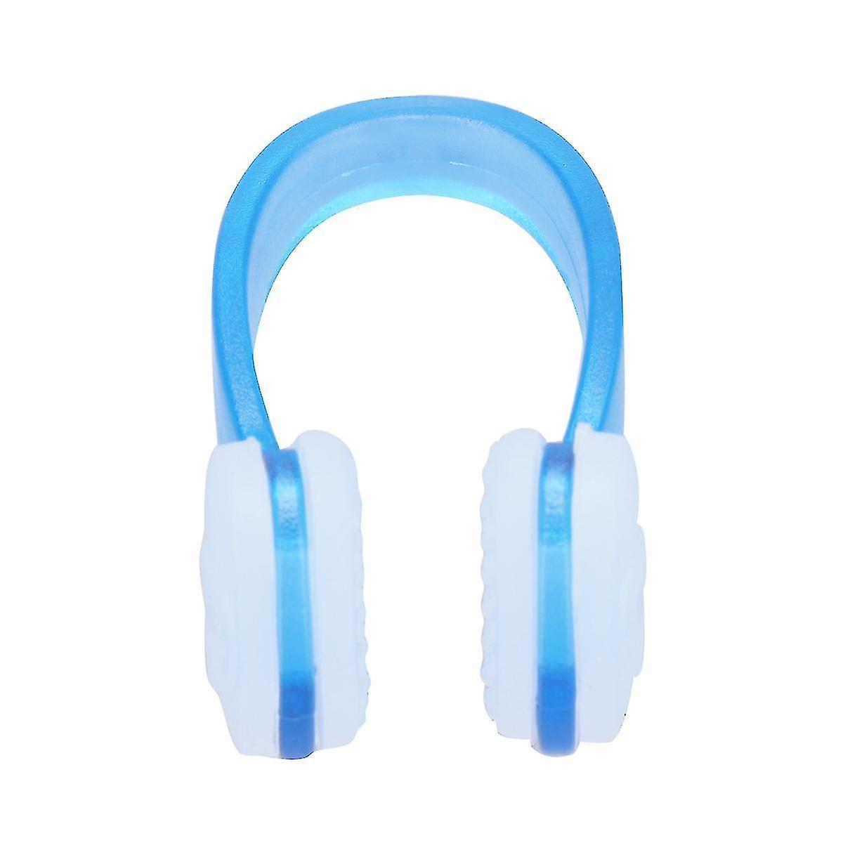 Swimming Training Nose Clip Antiskid Nose Protection Pool Accessories For Diving Swimming (blue)