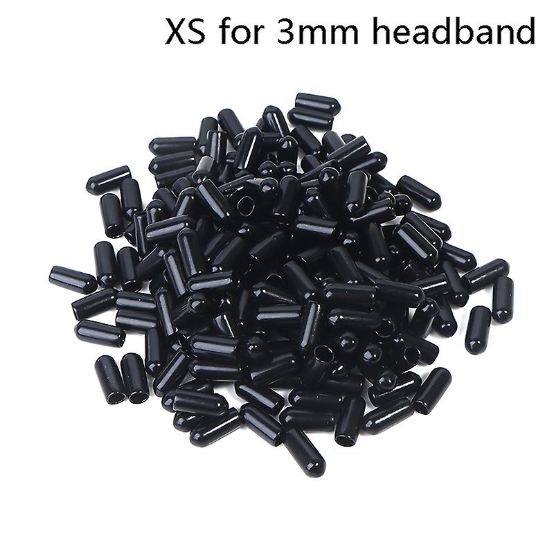 200pcs Rubber Round End Cap Cover For Pipe Screw Thread Protector Push-fit Caps