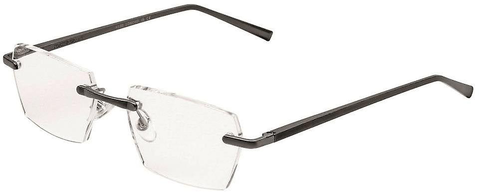 Foster Grant Lomond Reading Glasses - Clear/Gunmetal Grey
