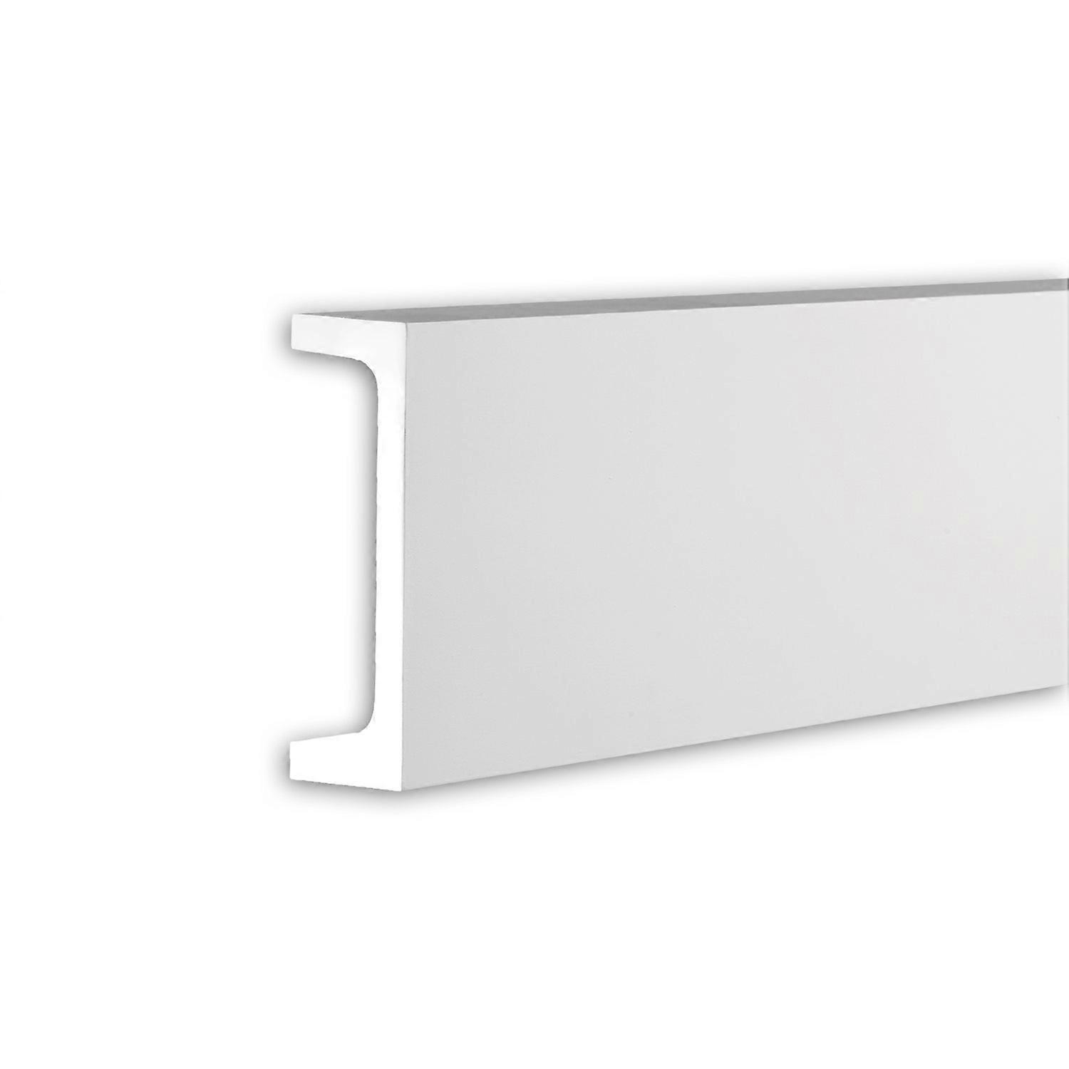 Profhome Decor 1 x Frieze 403202 Profhome white Rigid polyurethane foam pre-primed lightweight, sturdy, dimensionally stable