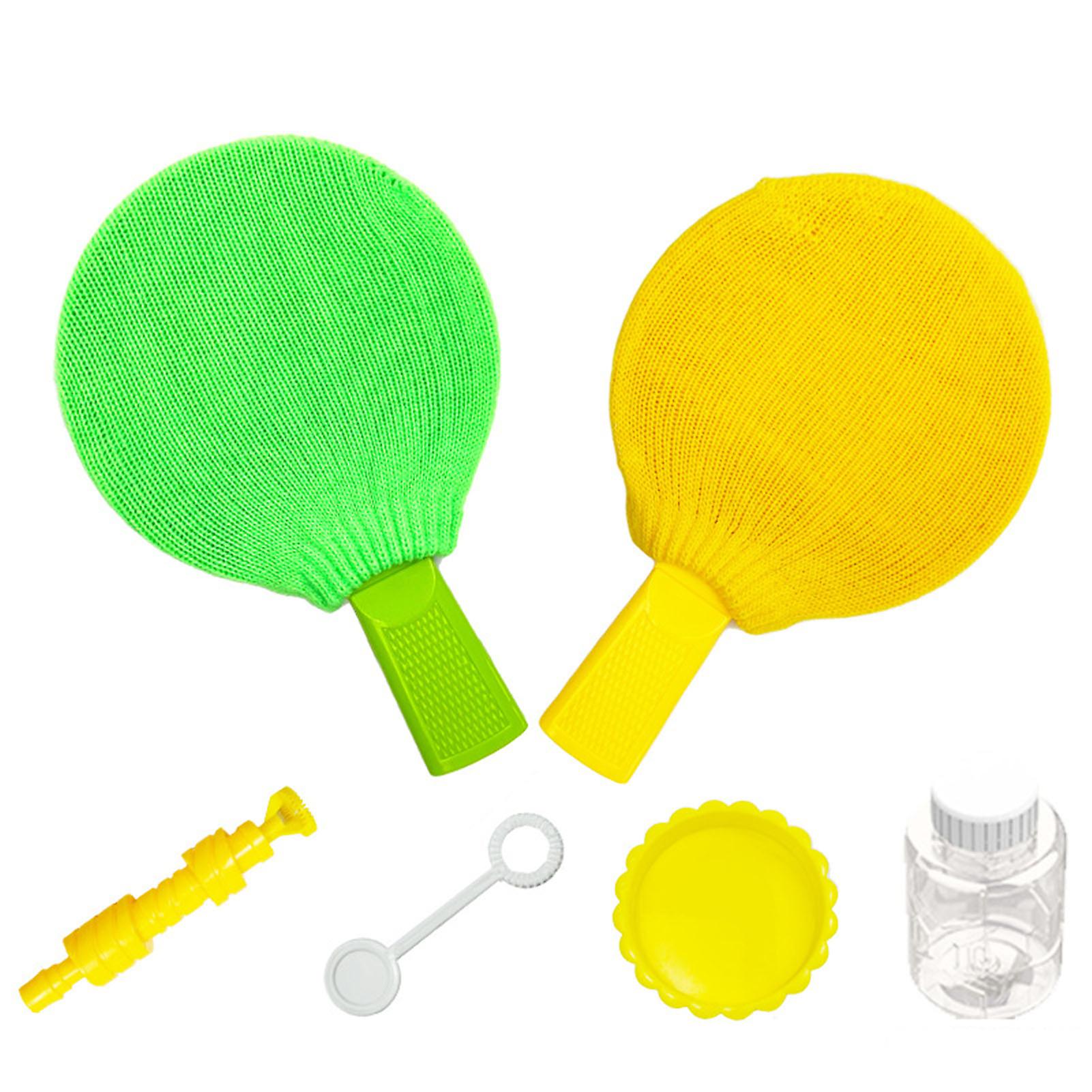 Children Bubbles Ball Racket Toys Parent-children Interactive Bubbles Ball Bat for Sports