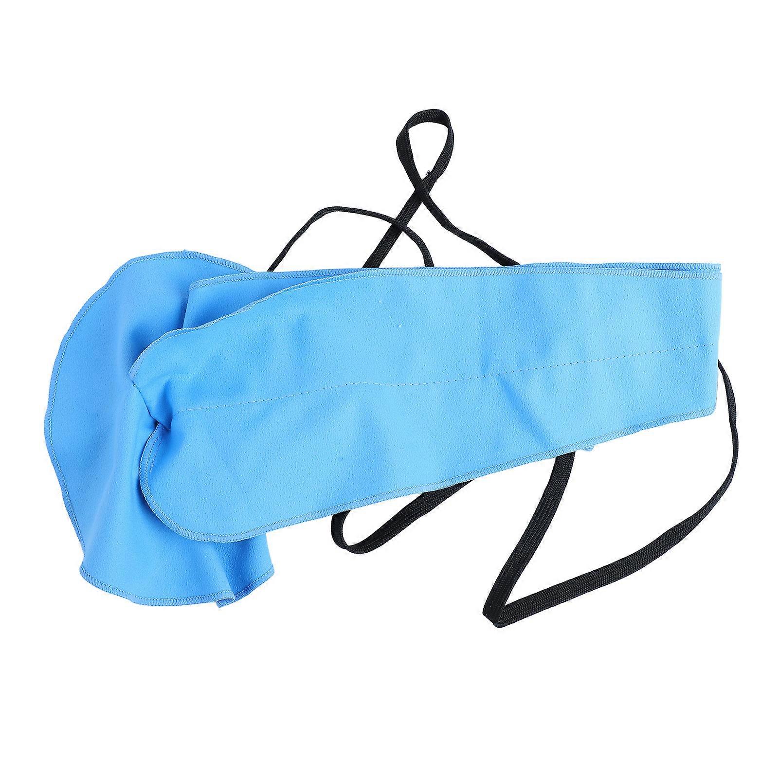 Saxophone Cleaning Cloth Clarinet Wiping Cloth Tube Inside Care Tool for Woodwind Instruments Blue 