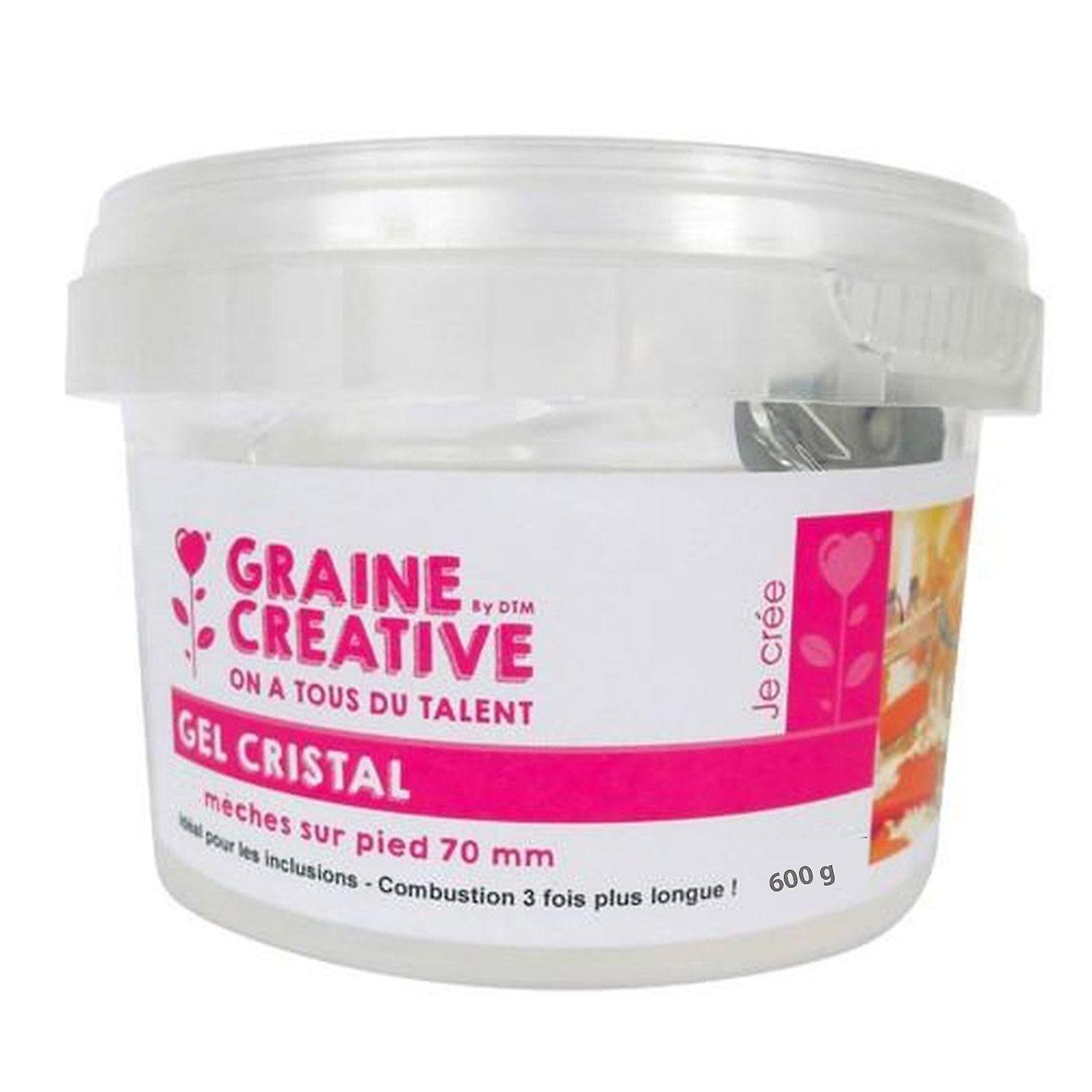 Gel for candles 600 g + 8 wicks