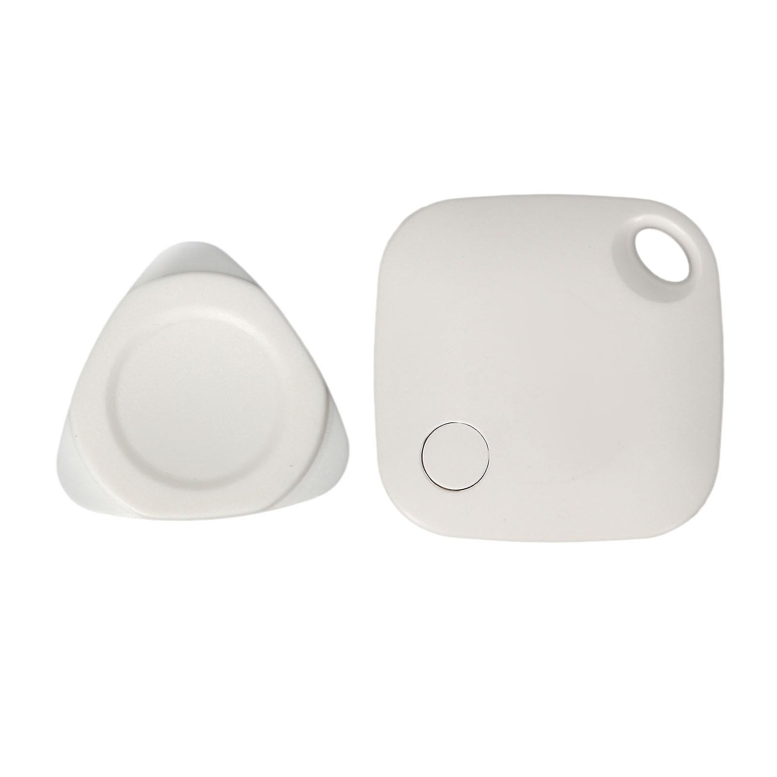 Locator Tag Precise Location Prevent Lost Phone App Control Key Item Finder for Pets Kids Seniors Wallet White