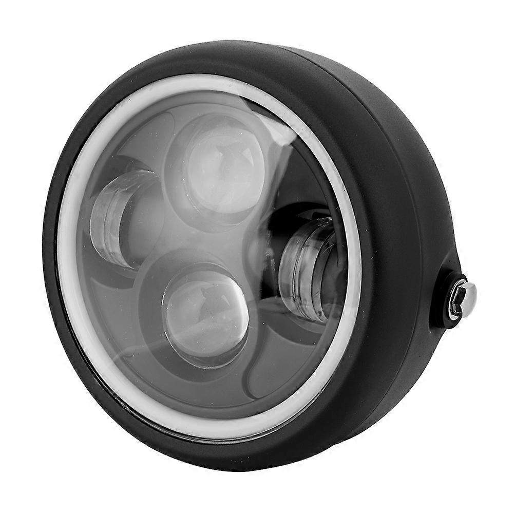 Universal Motorcycle LED Round Headlight Retro Style