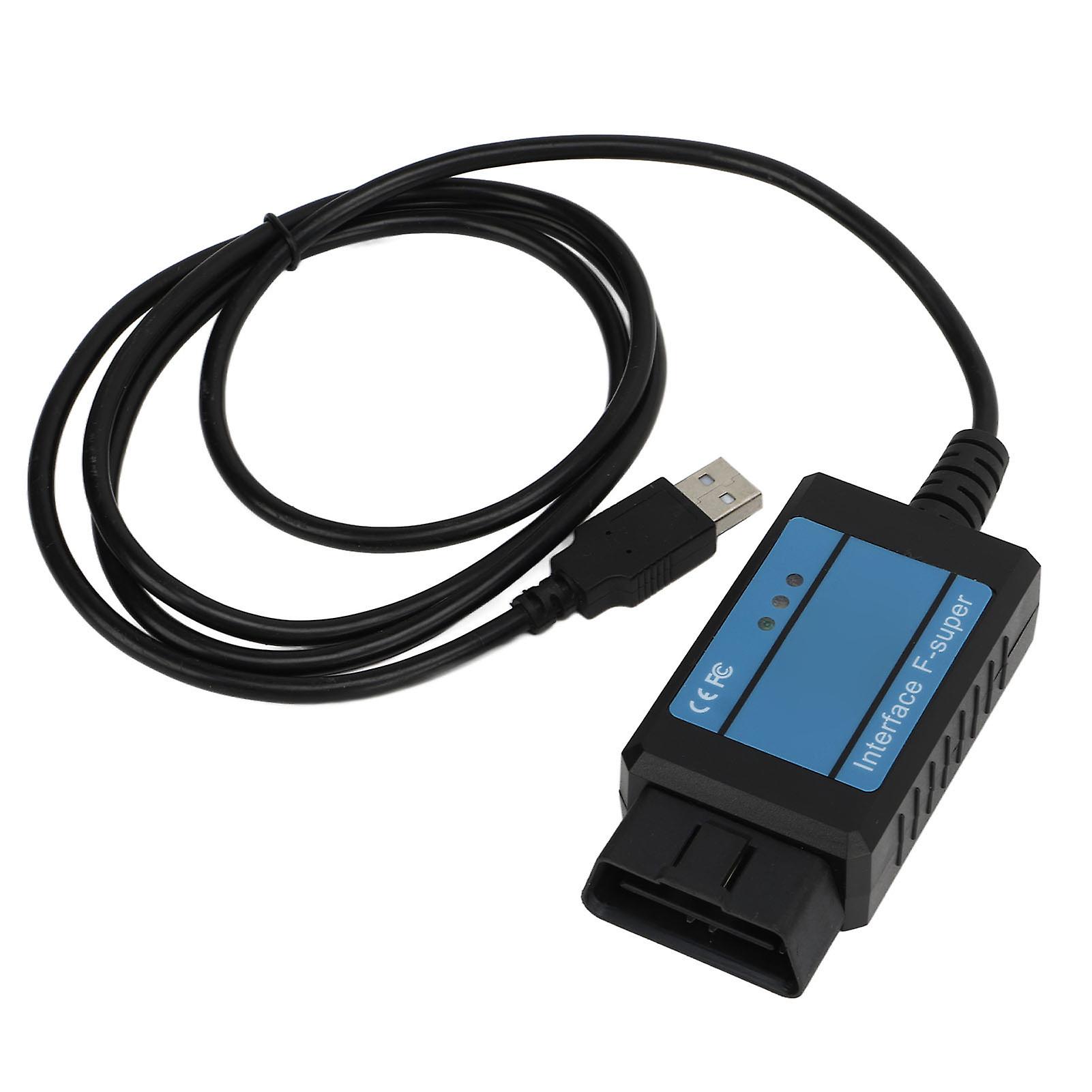 OBDII scanner for Fiat with ABS system and engine speed check