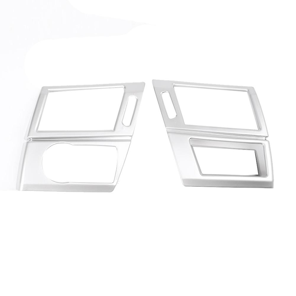 Car Dashboard Both Side Air Conditioning Outlet Frame Trim Cover Stickers for X3 E83 2003-2010