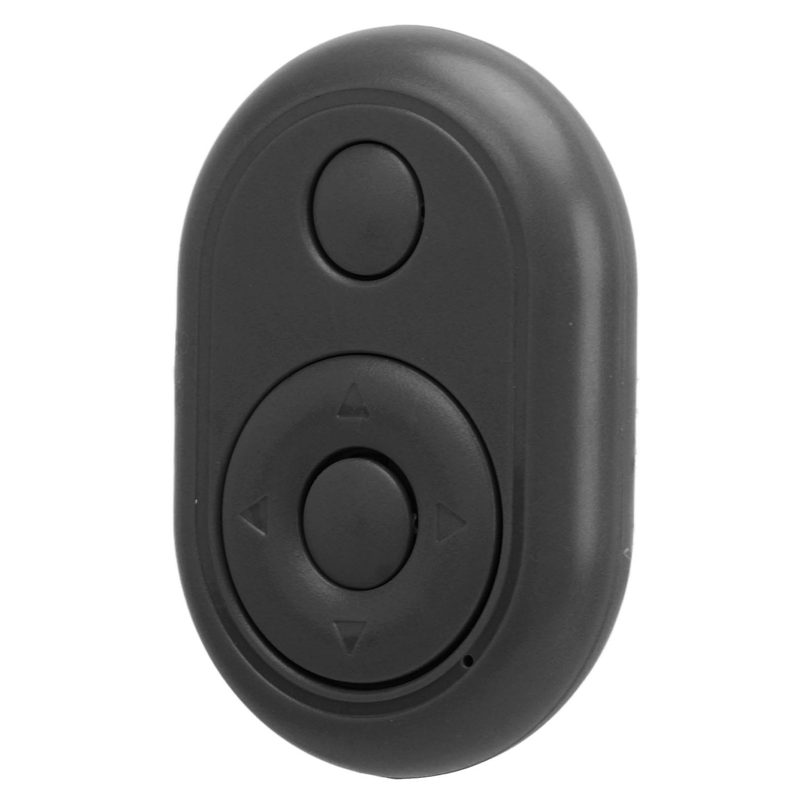 Camera Remote Control Wireless Bluetooth Cellphone Shutter Remote Control Selfie Button Clicker Black 